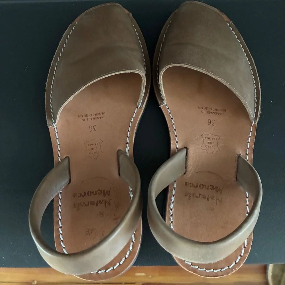 Nude Menorca Sandals Size 36 - Picture 1 of 3